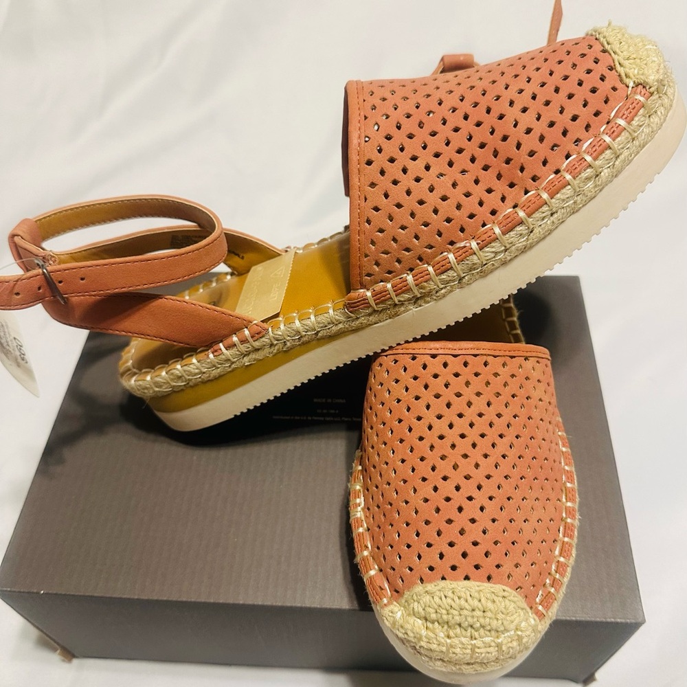 Anna Coral Espadrille Flats - Picture 3 of 6